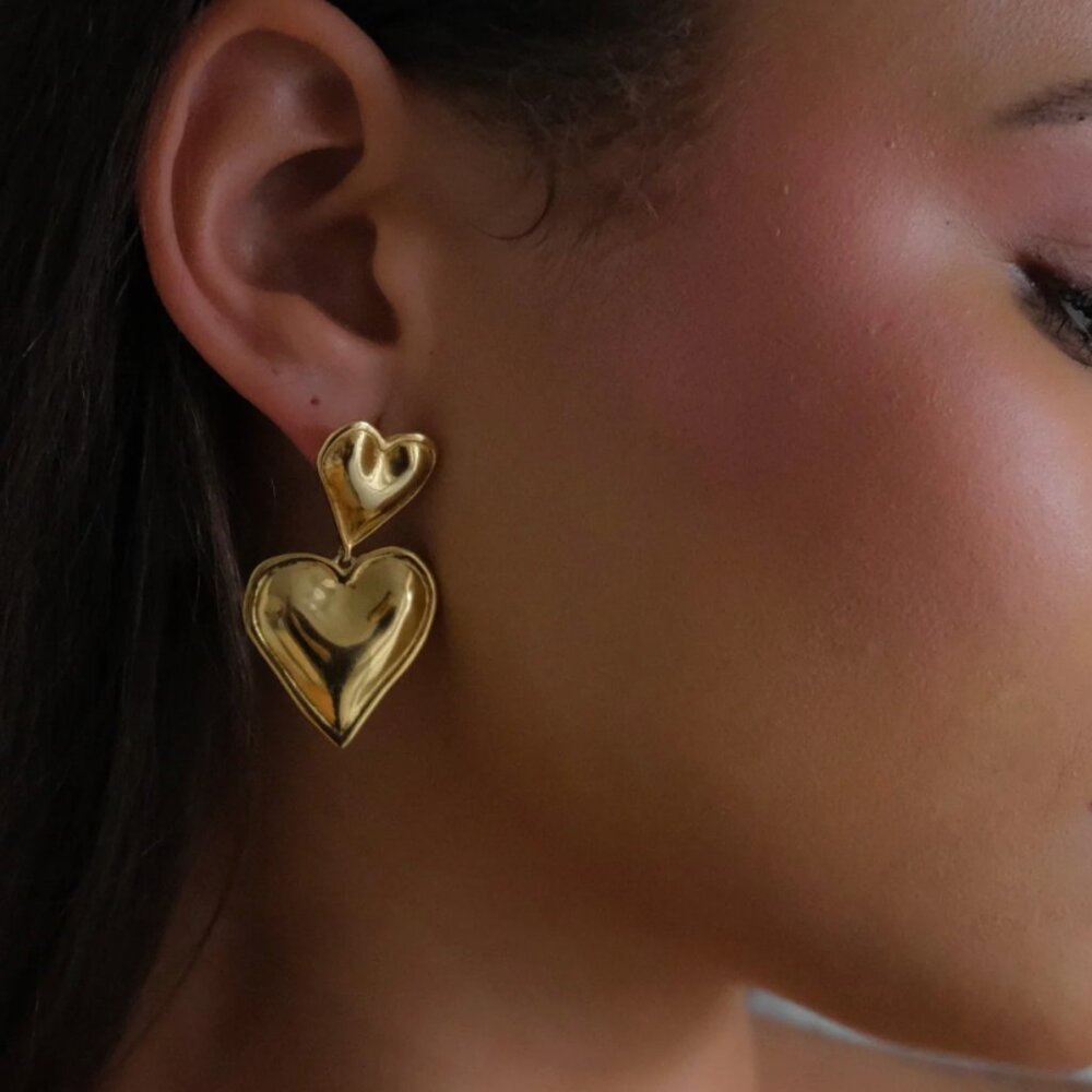 Aureum Marie Earrings in Gold (Aureum x Heaven Mayhem)
